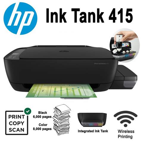 ciss printer price|HP Ink Tank 415 AiO WL CISS Printer (Print, Copy, Scan, Wireless).